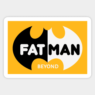 Fatman Beyond Black And White Sticker